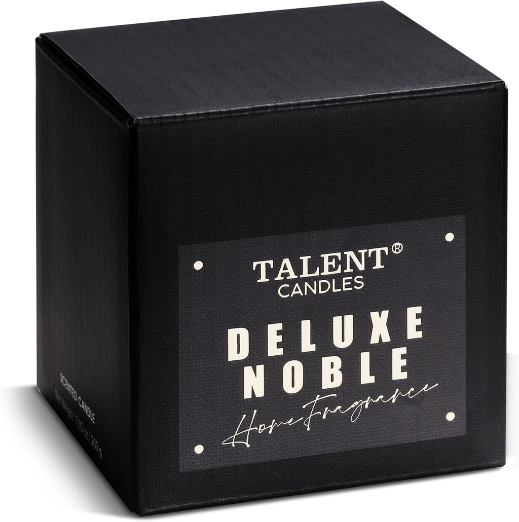 Scented Soy Candles, Deluxe Noble Aromatherapy Candles, Fireside Wood & Glow, Candles for Home Scented, 7.05Oz, TCGG8179