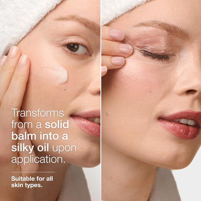 Clinique Take the Day off Cleansing Balm Makeup Remover | Dissolves Face + Eye Makeup and Sunscreen | for All Skin Types