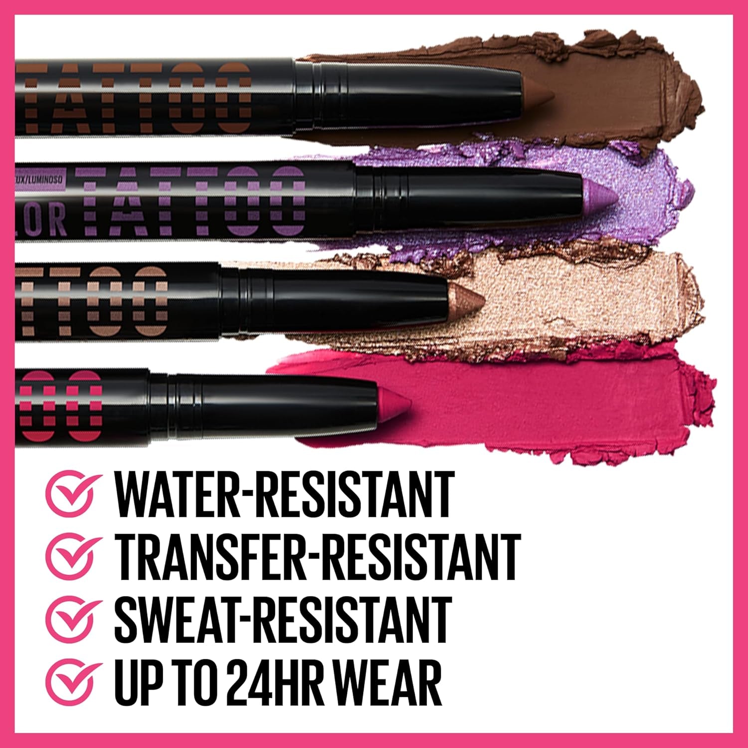 MAYBELLINE Color Tattoo Longwear Multi-Use Eye Shadow Stix, Eye Makeup, I Am Courageous (Light Bronze Shimmer)